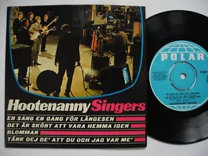 HOOTENANNY SINGERS En sång en gång för längesen + 3 EP 45 7" 1967 Sweden ABBA - Picture 1 of 2