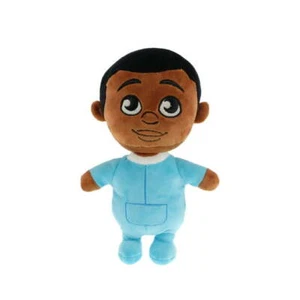 Black Paper Party Christmas, Boy 9 inch Tall Plush, Blue - Picture 1 of 5
