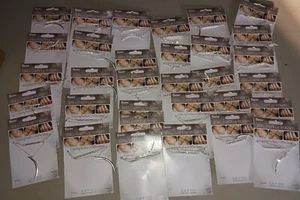 Moon Crystal  Necklace,darice, Unused Still On The Card,31 Cards,jewelry (Bx14) - Picture 1 of 9