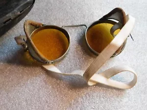 Old Wellsworth Safety Glasses w/Original Case - Picture 1 of 10