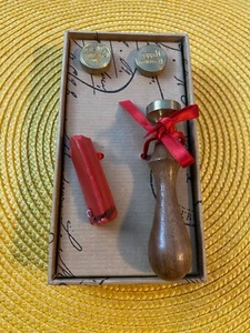 Wax Seal Stamp Set: Happy Birthday / Merry Christmas / With Love - Picture 1 of 5