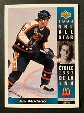 Mike MODANO 1993-94 Mcdonald's Upper Deck #MCD-10 Minnesota North Stars