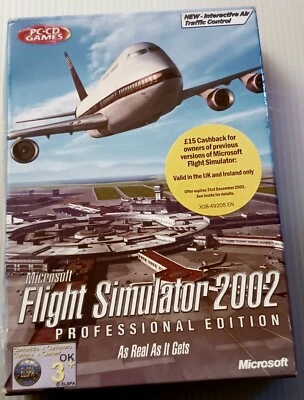 Microsoft Flight Simulator 2002 Professional Edition Software - UK & Ireland - Image 1 of 4