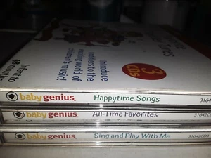 Various Artists : Baby Genius 3 Pack Children's 3 Discs CD tested shelf196 - Picture 1 of 2
