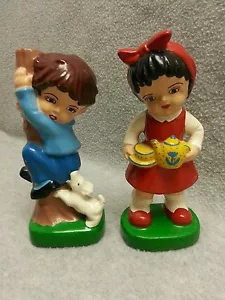 Pioneer Mdse Co Made in Japan MIJ Playing Children Figurines - Picture 1 of 6