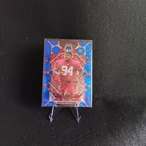 Nfl Panini Trading Cards Calijah Kancey 2023 NO HUDDLE BLUE Mosaic #293 /75 RC - Bild 1 von 3