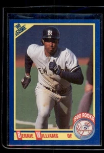 1990 Score #619 Bernie Williams RC - Picture 1 of 2