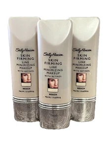 Sally Hansen Skin Firming Line Minimizing Makeup w/ Retinol, BEACH (Pack of 3) - Picture 1 of 2