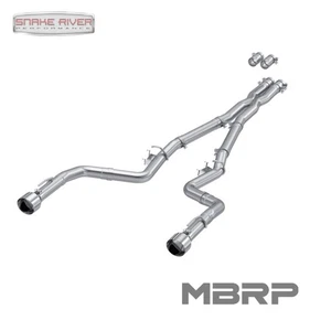 Escape trasero doble trasero MBRP 3" Cat para Dodge Charger 2017-2023 6,2 L 6,4 L 5,7 L - Imagen 1 de 7