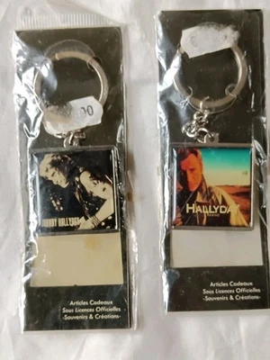 Lots 2 Porte Clé Johnny Hallyday - Photo 1/4