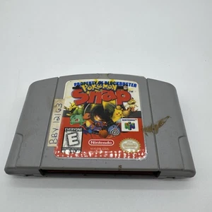 Pokemon Snap (N64 Nintendo 64, 1999) Game Only - Authentic, Tested, Working! - Picture 1 of 8