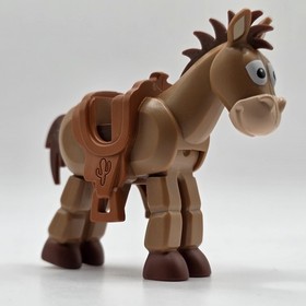 LEGO Bullseye Minifigure 7597 7594 Horse Saddle Toy Story Mini Fig Rare Retired