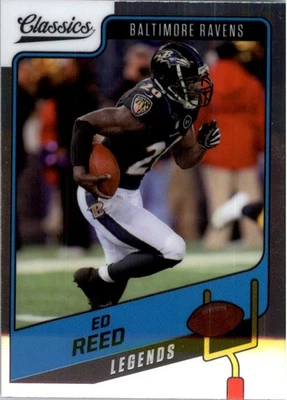 2021 Classics Premium Edition #119 Ed Reed LEG - FB - Image 1 of 2