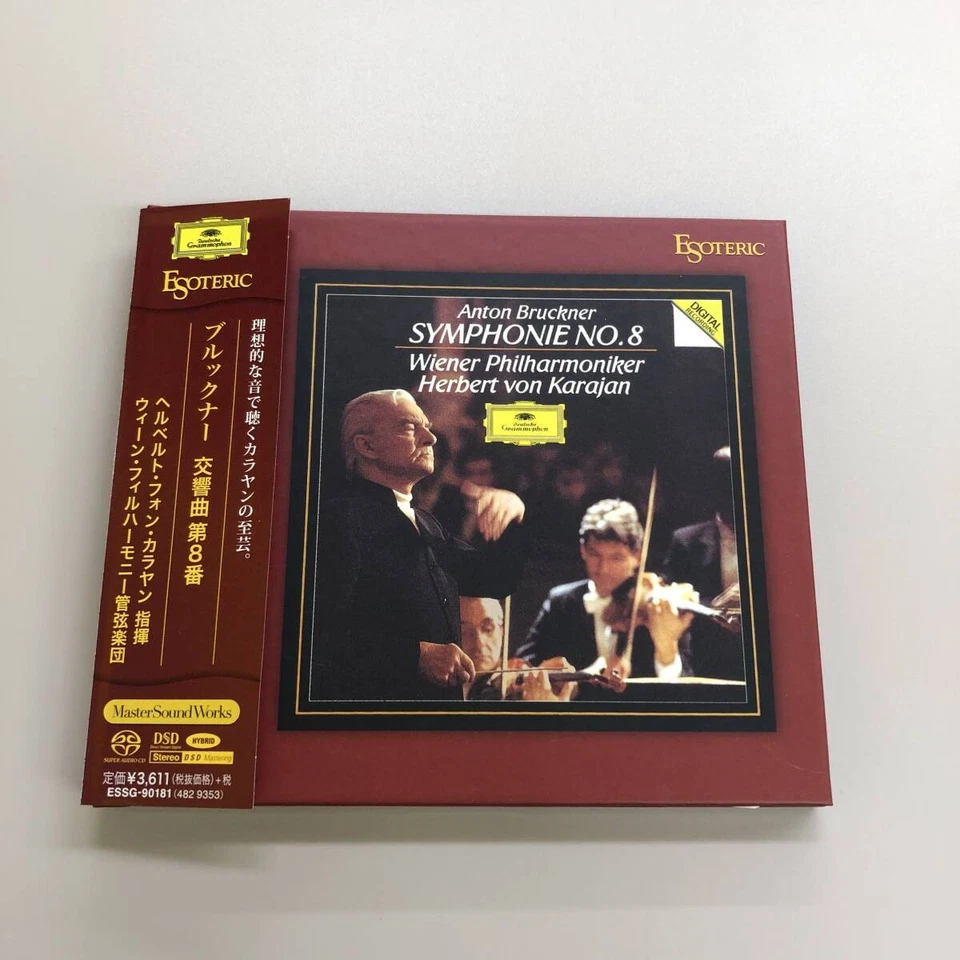 .ESOTERIC SACD ESSG-90181 Bruckner Symphony No.8 Karajan y - Imagem 1 de 4