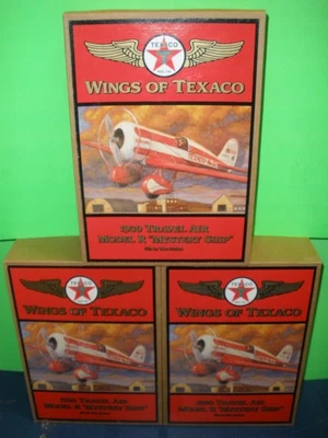 1996 WINGS OF TEXACO 1930 Travel Air Model R Mystery Ship #5 ( MINT IN MINT BOX) - Image 1 of 4