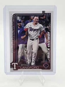 2025 Topps Baseball Series 1 - Walk this Way #WTW-40 Wyatt Langford SP - Picture 1 of 1
