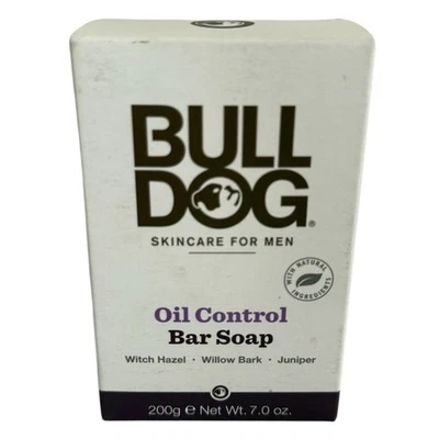 Jabón en barra de control de aceite Bulldog para hombres 7 oz (1) nuevo Foto 1 de 4