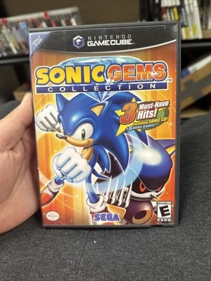 Sonic Gems Collection (Nintendo GameCube) Tested - CIB & Reg Card- Near Mint - Image 1 of 4