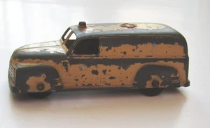 Ambulancia Tootsietoy años 50 ar 4" años 50 amarilla vintage completa  - Imagen 1 de 5