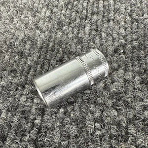 Snap-on Tools 1/4" Drive 11mm Metric Semi Deep 6PT Chrome Socket TMMS11 USA Made - Picture 1 of 8