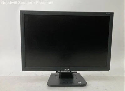 Acer AL2016W Bbd 20" 1680x1050 DVI-D VGA LCD Computer Monitor - Tested - Image 1 of 4