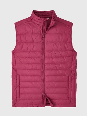 Peter Millar S All Course Vest Pomegranate Lightweight Quilted Puffer Zip $225 - Image 1 of 4