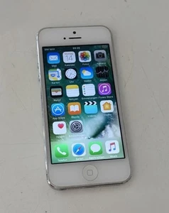 Apple iPhone 5 Weiß 16GB gebraucht Händler, Geprüft Garantie Volle Funktion - Bild 1 von 2