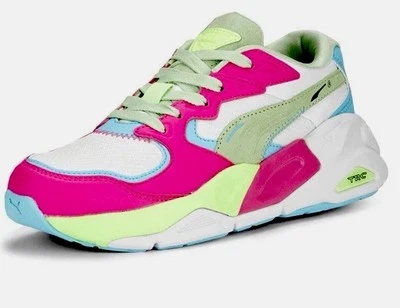 Puma Trc Mira Brighter Days Lace Up  Womens White Sneakers Shoes 38989301 Sz 7.5 - Image 1 of 4