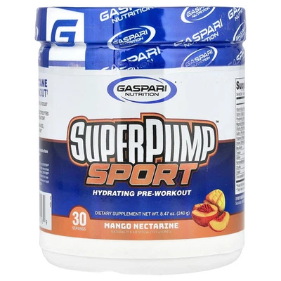 SuperPump™ Sport, Hydrating Pre-Workout, Mango Nectarine, 8.47 oz (240 g) - Image 1 of 2