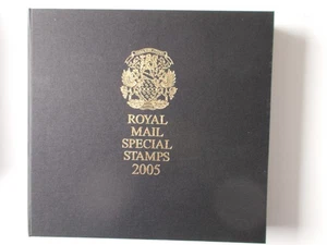 Anuario 2005 de cuero edición limitada n.º 22 con estampillas de U/M y estuche especial - Imagen 1 de 5