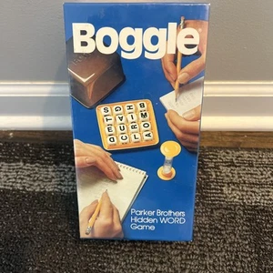 Sealed Boggle 1976 Parker Brothers Hidden Word Game Vintage New No 104 - Picture 1 of 4