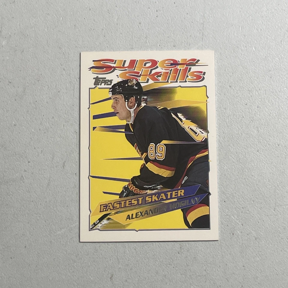 1996 Topps Hockey Super Kills Fastest Skater #36 Alexander Mogilny - Image 1 of 2