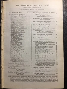 Cartoons William H Taft GOP Nomination 1908 W J Bryan-Carnegie Institute - Picture 1 of 16