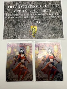 SDCC 2025 EXCLUSIVE Billy Tucci SIGNED Metal Shi Trading Card Set LE: 99 - Picture 1 of 1