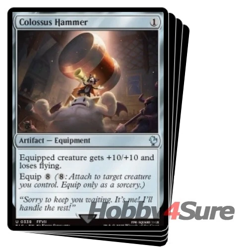 Colossus Hammer X4 M/NM Magic: The Gathering MTG Final Fantasy Commander - Image 1 of 1