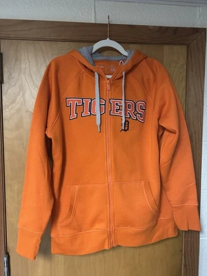 NWT Detroit Tigers Women's Hoodie Zip-Up XL  - Image 1 of 4