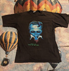 T-shirt vintage 1997 Paramount Parks Elvis Presley Alien Workshop taille L