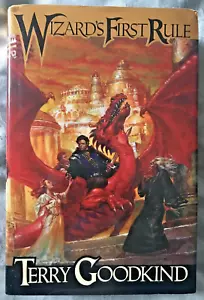 Wizard's First Rule * Sword of Truth Book 1 * Terry Goodkind * HC/DJ 1st/6th - Foto 1 di 4