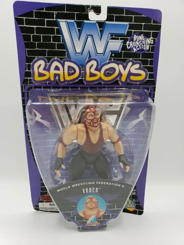 WWF Vader Jakks 1997 Series 4 Bad Boys WWE Wrestling Figure Cover