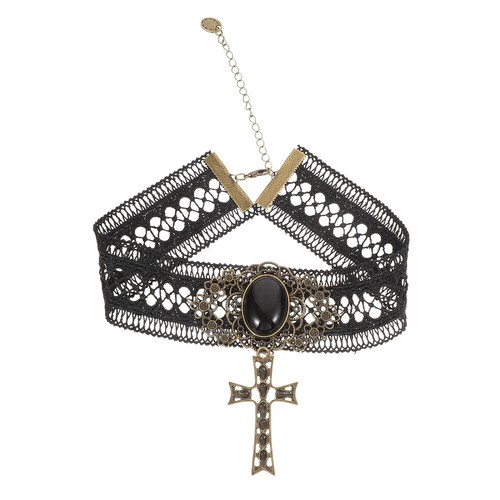 VETEMENTS 5 Pezzi Collana Scheletro Croce Miss Halloween Decorazione Vestiti Accessorio