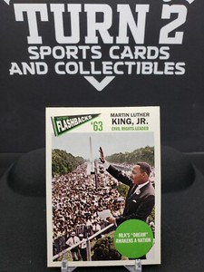 2012 Topps Heritage Martin Luther King Jr. 63' Flashbacks Civil Rights Leader(A)