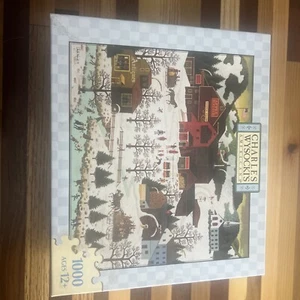 Charles Wysocki Puzzle Americana Smoked Creek Landing SIGILLATO - Foto 1 di 3