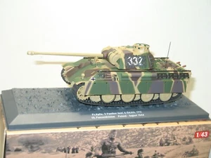 ALTAYA 1:43 Large Tank PANTHER G Numbered 332, Military Germany - Picture 1 of 1