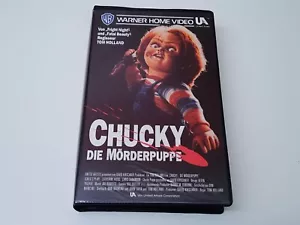 Chucky - Die Mörderpuppe 1988 Uncut VHS German PAL Warner Video Child's Play - Bild 1 von 5