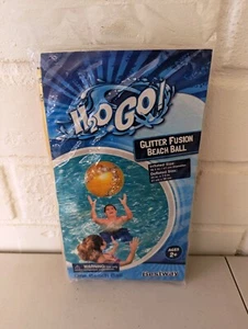 Brand New H2O Go! Glitter Fusion Inflatable Pool / Beach Ball By Bestway - Picture 1 of 4