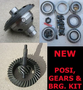 8" Ford Trac-Lock Posi - Gear - Bearing Kit Package - 3.25 Ratio - 8 Inch NEW - Foto 1 di 1