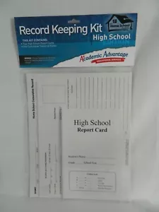 Homeschool Record Keeping High School Kit, use w. Homeschool BJU, ABeka, Etc - Picture 1 of 10