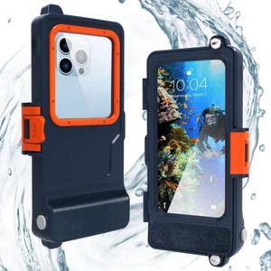 Waterproof Phone Case Underwater Diving Swimming Camera Cover For iPhone Samsung - Picture 1 of 29