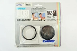 TIFFEN 52mm ND 0.6 NUTRAL DENSITY + UV CLEAR SCREW-IN OPTICAL GLASS FILTERS - Picture 1 of 4