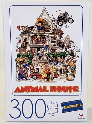New Cardinal Blockbuster 300 Piece Jigsaw Puzzle Animal House 1978 Movie Poster - Image 1 of 4